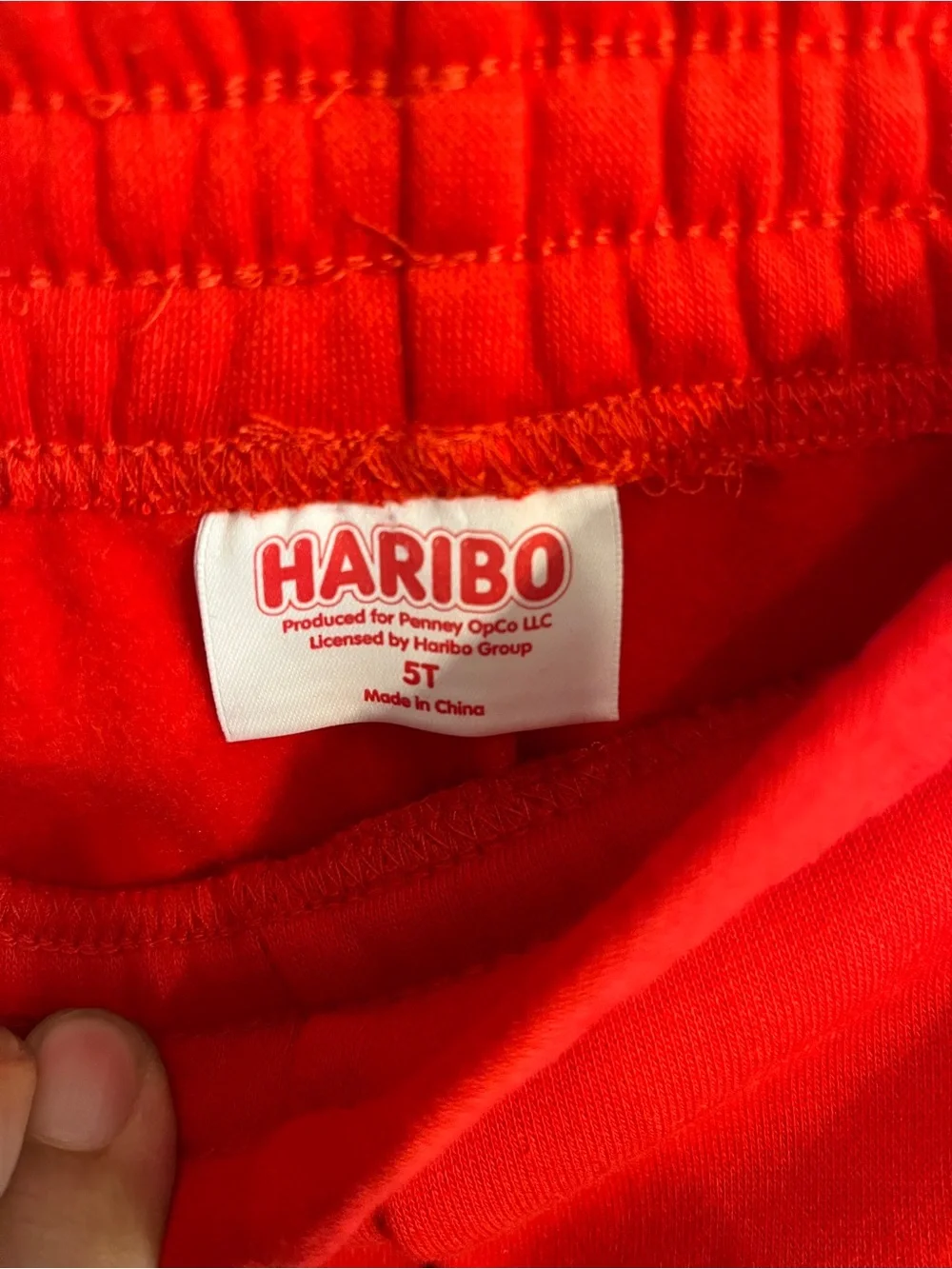 NWT Kids 5T JC Penny X Haribo Gummy Bear Sweatpants